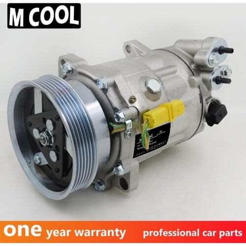 For AC Compressor For car Peugeot 407 607 for Citroen C5 9656572180 6453XW 648720 9663315580 6453SH 9648138780 9660555480