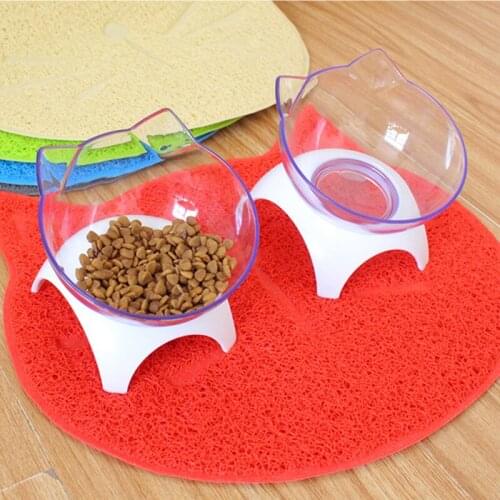Pet Dog Puppy Cat Feeding Mat Pad Cute PVC Bed Dish Bowl Food Feed Placement Cat Toilet Mat Cat Claw Mat