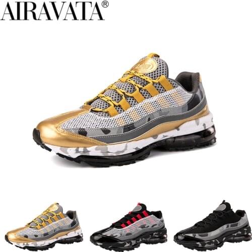 Airavata Mens Running Sneakers Fashion Sports Trainers Outdoor Casual Jogging Athletic Full Palm Air Cushion Shoes Size 39-46
