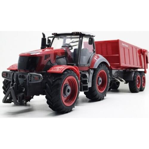 1:28 scale 6CH remote control RC truck,radio control farm tractor dump trucks