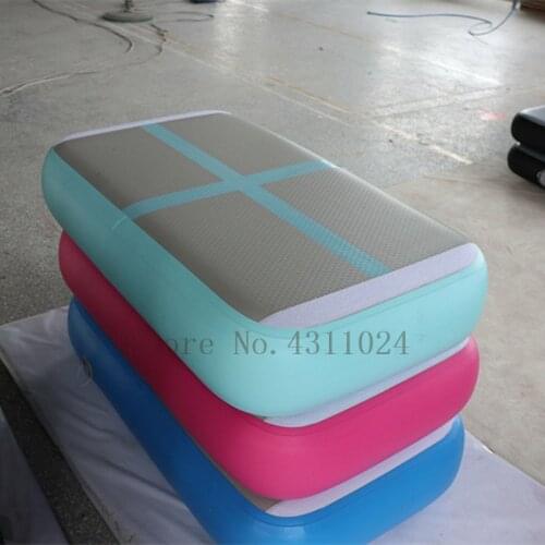 High Quality Double Wall Fabrice Made Inflatable Gym Air Track Air Block /Airblock For Gym Free Shipping