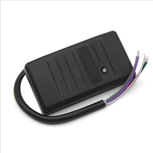 Outdoor Proximity RFID 125khz Card Reader WG26 Access Control RFID Reader RF EM Door lock Access Card Reader