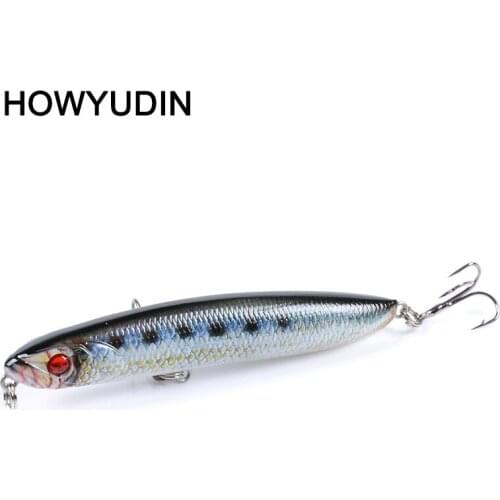 1Pcs Pencil Fishing Lure Isca Artificial Sinking Type Wobbler Leurre Peche Long Cast Fishing Lures Bass Hard Bait 9.5cm 18g
