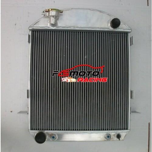 64MM 3 Row All Aluminum Radiator For 25 26 27 Ford Engine 1924-1927 AT AUTO Model-T-Bucket