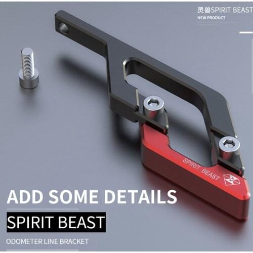 Spirit Beast Universal Motorcycle Instrument Wire Bracket Modified Odometer Wire Clip Code Table Wire Buckle For Benelli