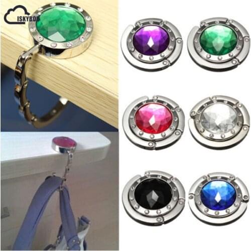 Portable Handbag Hook Portable Folding Handbag Hanger Bag Desk Hanger Multiple Bag Desk Hanger Foldable Purse Bag Hook Holder