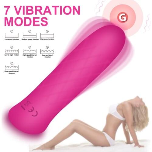 Bullet Vibe G Spot Dildo Vibrator Vagina Clitoris Stimulate Massager Female Masturbation Magic wand Rod AV Sex Toys for Women