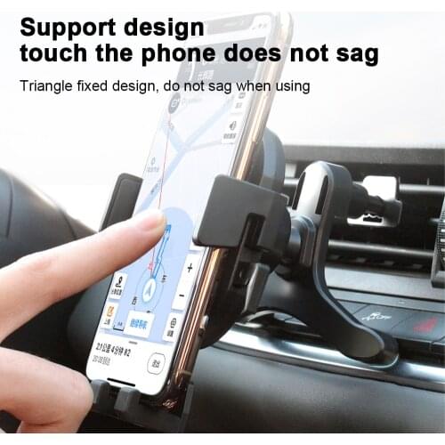 Mirror Car Phone Holder Mounting Bracket GPS Telefon Mobile Phone Supports iPhone 12 11 Pro Max X 7 8 Plus Xiaomi Redmi Huawei