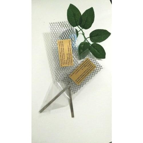 1pcs plating anode platinized titanium jewelry plating rhodium palladium mesh tool