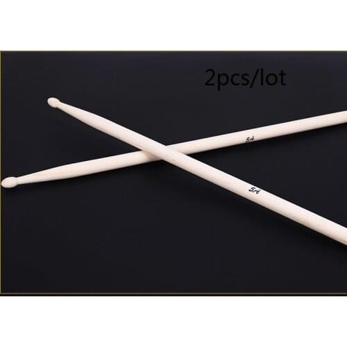 2 Pairs 5A 41CM Length Dia 14.2mm Electronic Rack Drum-sticks Rhythm Mate Drum Stick HRM Hickory / Maple Drumsticks