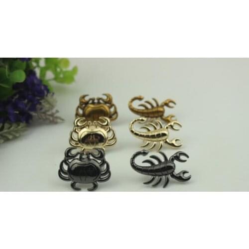 20 pcs/lot) Factory Wholesale Bags Handbag Hardware Accessories Lobster Crab Shaped Decorative Buckle