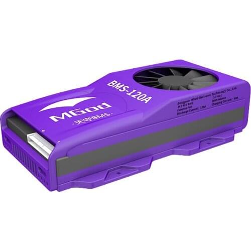 14s battery pcm bms 80a 120a e-bike li-ion battery management system 48v With Balance For E-car Solar Energy System with fan