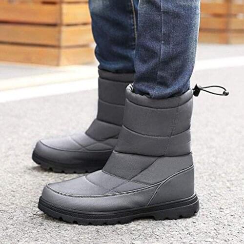 New Arrival Unisex Winter Snow Boots Ankle Boots Cold Weather Warm Shoes with Full Plush