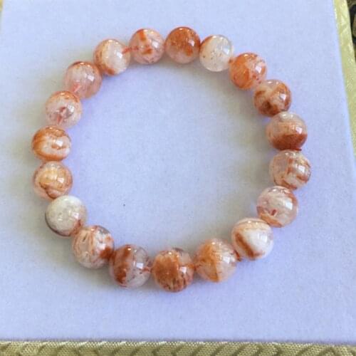 Wholesale Snowflake Ghost Natural Crystal Bracelet Ghost Pattern Bracelets Lucky for Women Men Single Ghost Crystal Jewelry