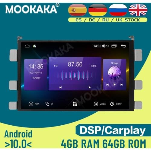 For Nissan Kashi Android 10.0 64G Car Multimedia Player GPS Navigation Auto Radio Stereo Head Unit Recorder Audio DSP