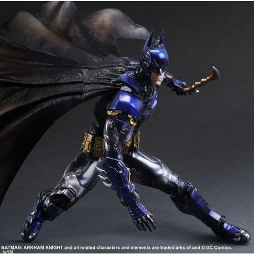 PLAY ARTS 27cm Knight Special Blue Black Version Action Figure Model Toys