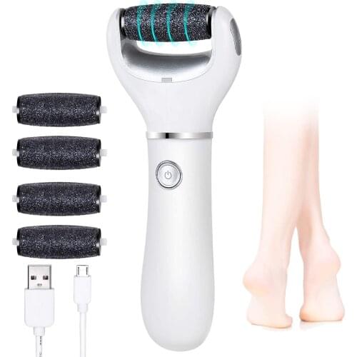 Electric USB Rechargeable Foot Grinder Heel File Grinding Exfoliator Pedicure Machine Foot Care Tool Grinding File Dead Skin