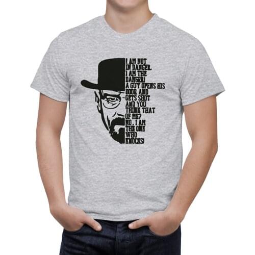Breaking Bad T Shirt Men/Women Vintage Cotton Short Sleeve T-Shirt Man Walter White Cool Tops Heisenberg Men Tops Tees