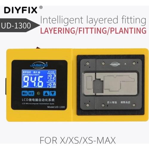 JABE UD-1300 intelligentair Gun Layer Lamination Tin Planting Integration For iPhone X XS XS Max middle tin planting