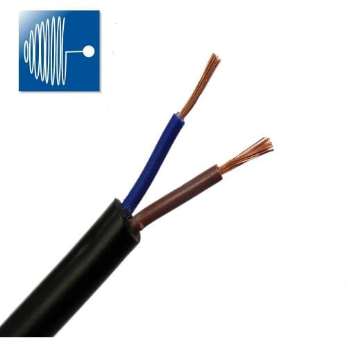 TRIUMPHCABLE/SHENGPAI High flexible 1/2M RVV cable 0.75MM 2/3/4/5 coresmulticore black jacket color control signal copper wire