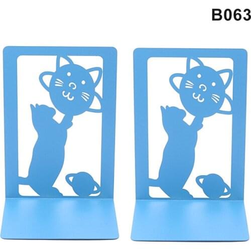 Book Ends Creative Tree Silhouettes Metal Book Holders Decorative Heavy Duty DVD Albums Storage Holder for Home Shelf NK