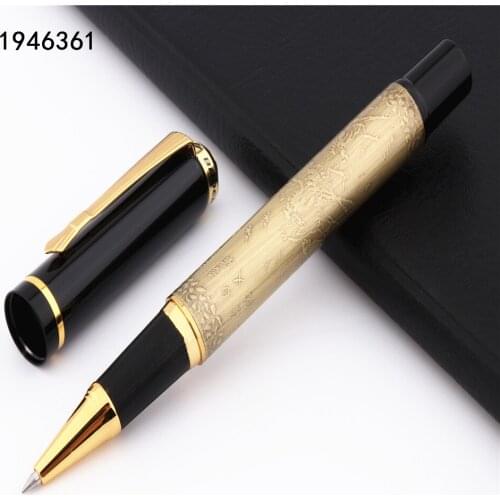 BAOER 507 Collection eight horses embossing Business office Medium Nib Rollerball Pen New