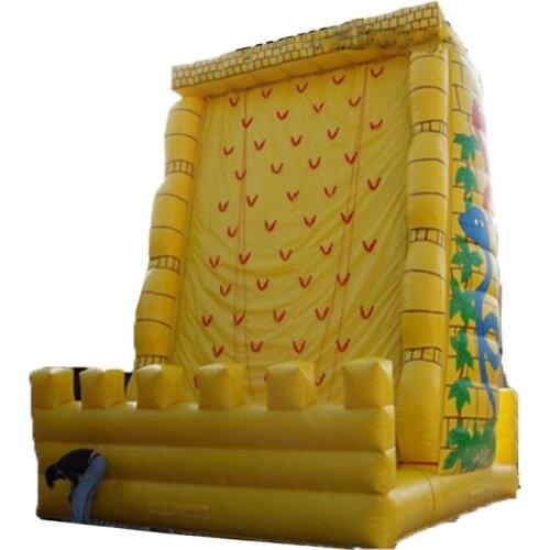 Commercial rock inflatable climbing wall hot sale inflatable climbing game inflatable rock climbings