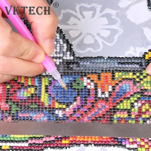 Round Diamond Painting Point Drill Nets Ruler Drilling Dots Drill Diy Tools Household Cross Stitch DIY Tools