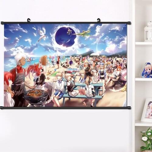 NEW Anime Game Fate/Grand Order Tamamo no Mae HD Wall Scroll Painting Print Poster Home Decor Collectible Art Gift 40*60 cm