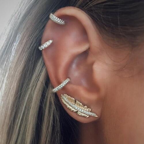 Qiaoyue Women's Gold Earrings