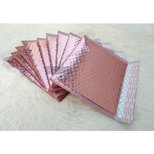 Pink Bubble Envelopes Bags Mailers Padded Shipping Envelope With Bubble Mailing Bag Business Supplies 100pcs/lot
