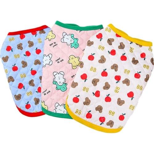 Cute Cat Dog Jacket Plus Velvet Sleeveless Vest Coat Winter Hoody Coat Jacket For Small Dogs Pet Clothing Dog Outfit Chihuahua L