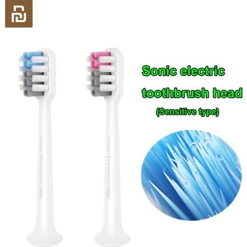 Youpin DOCTOR B Replacement Brush Heads Sensitive type Automatic Electric Sonic Toothbrush Deep Cleaning Tooth Brush Head 2
