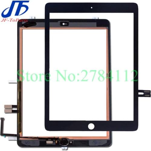 10Pcs Touch Planel replacement for iPad 6 2018 6th Gen A1893 A1954 touch screen digitizer front lcd outer glass with Adhesive