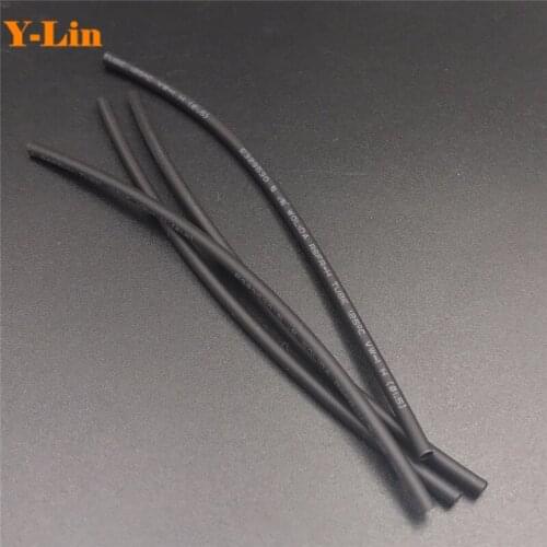 50pcs Carp Fishing Shrink Tube Black Color For Hair Rigs Rig Making Heat Shrink Tubes Rigging Material Carp Rig Shrinks
