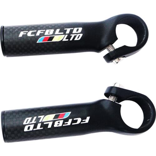 Carbon handlebar bar ends mountain bike 3k carbon parts mountain bike handlebars bicycle accessories cycling handlebar