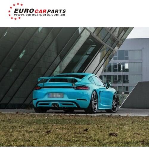 Posche 718 wide rear wing for 718 rear spoiler