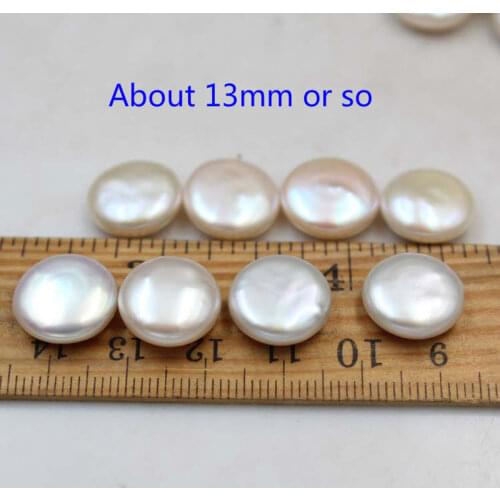 1PC Natural Freshwater Pearl Loose Bead Baroque Non-porous Round Pearl Loose Beads for DIY Necklace Bracelet Jewelry Accessories
