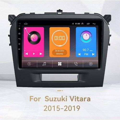 For Suzuki Vitara 2015-2019 2 Din Android Car Multimedia Player Car Radio GPS Navigation BT WIFI Autoradio Head Unit