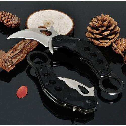 BlTe Rip Tide Claw Karambit Knife AUS-8 Blade G10 Handle Tactical Pocket Folding Hunting Fishing EDC Survival Tool Knives