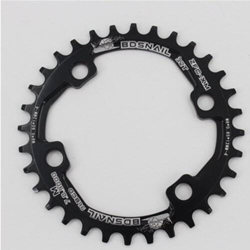 SNAIL Mountain Bike Chainring Round Oval For Shimano M7000 M8000 M9000 32T/34T/36T/38T 96BCD Narrow Wide Chain Ring