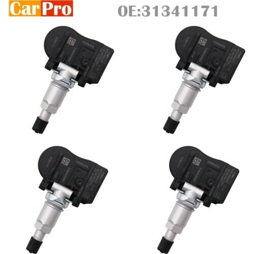 4 Pieces Tire Pressure Sensor TPMS 31341171 31341893 for Volvo C30 C70 S40 S60 S70 S80 V40 V50 V60 V70 XC60 XC70 XC90