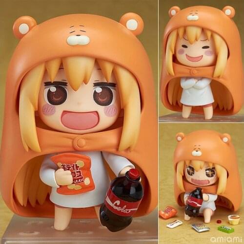 10cm Himouto Umaru-chan New Umaru #524 Anime Action Figure PVC toys Collection figures for friends gifts