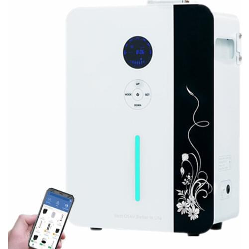 Kevinleo Air Scent Machine Mini Air cleaner 2000-3000m3 Phone App HVAC,fragrance oil,Aroma Diffuser Hotel Commercial Air purifie