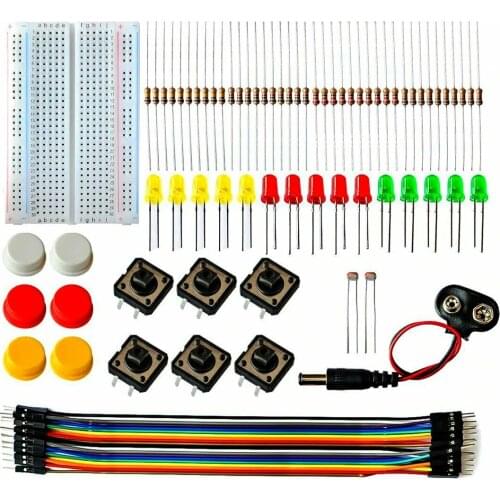 Electronics Component Kit with Breadboard - UNO R3 Compatible