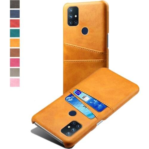 Credit Card Case Vintage PU Leather Wallet Cover For OnePlus One Plus Nord N10 5G N100 9 Pro 9E 9R 1+Nord 1+9r 1+9e Coque Funda