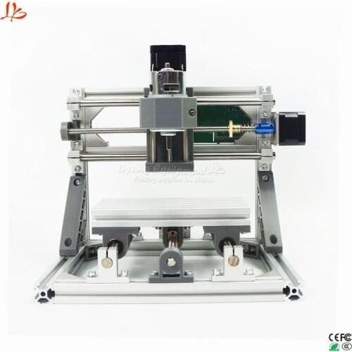 Disassembled pack mini CNC 1610 PRO + 500mw laser Wood Carving machine diy mini cnc router with GRBL control L10002