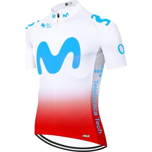 Movistar Maillot Ciclismo Hombre Fietskleding Heren Maillot Ciclismo Mallot Ciclismo Hombre Verano Cycling Jersey Men