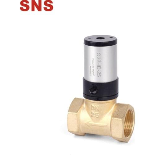 SNS Q22HD Series 2/2 Port Normal Closed G1/2" G3/4" G1" G1-1/4" G1-1/2" Air Control Valve