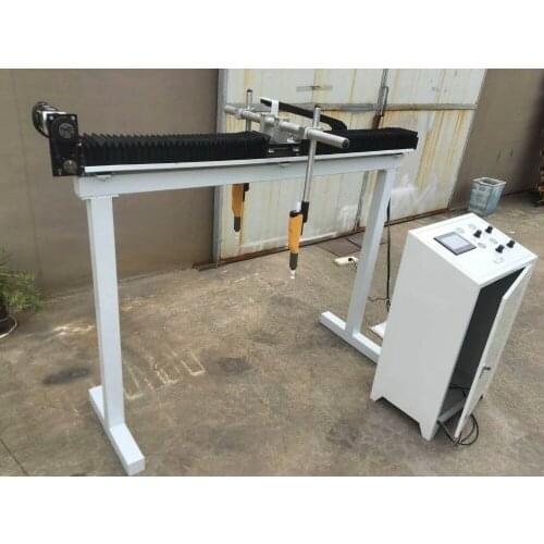 Flat reciprocating machine for electrostatic powder coating industry powder spray machine